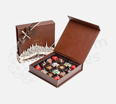 Custom Chocolate Rigid Box