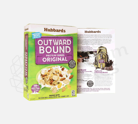 Custom Protein Cereal Boxes