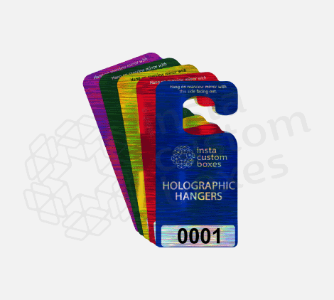Custom Printed Holographic Hang Tags