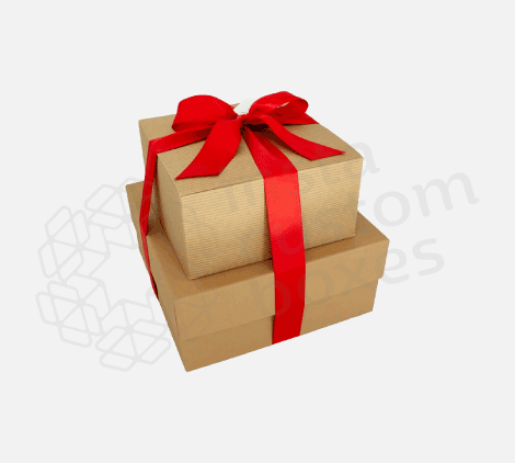Custom Kraft Christmas Gift Boxes