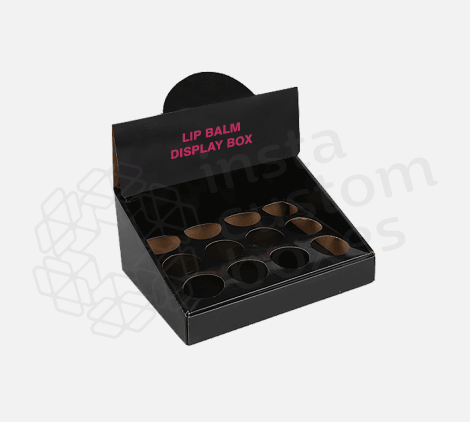 Custom Printed Lip Balm Display Boxes