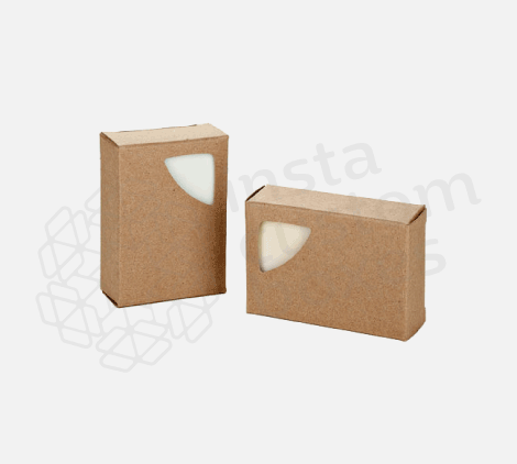 Custom Soap Die Cut Window Boxes